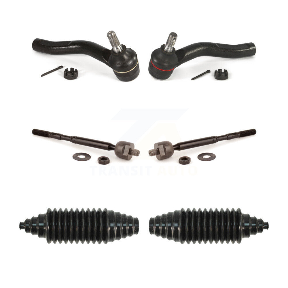 Steering Tie Rod End & Boot Front Kit For Toyota Yaris Prius C