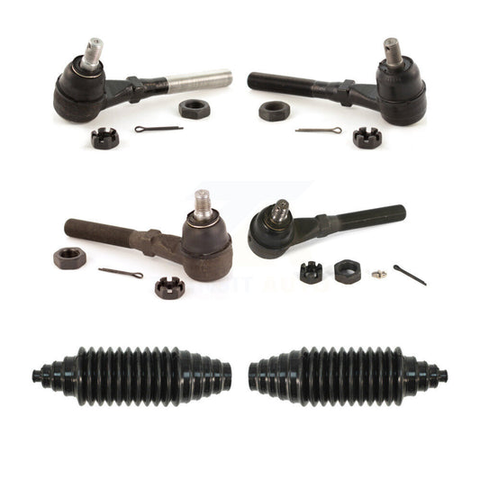 Tie Rod End & Boot Front Kit (6Pc) For Ford F-150 Expedition F-250 Heritage