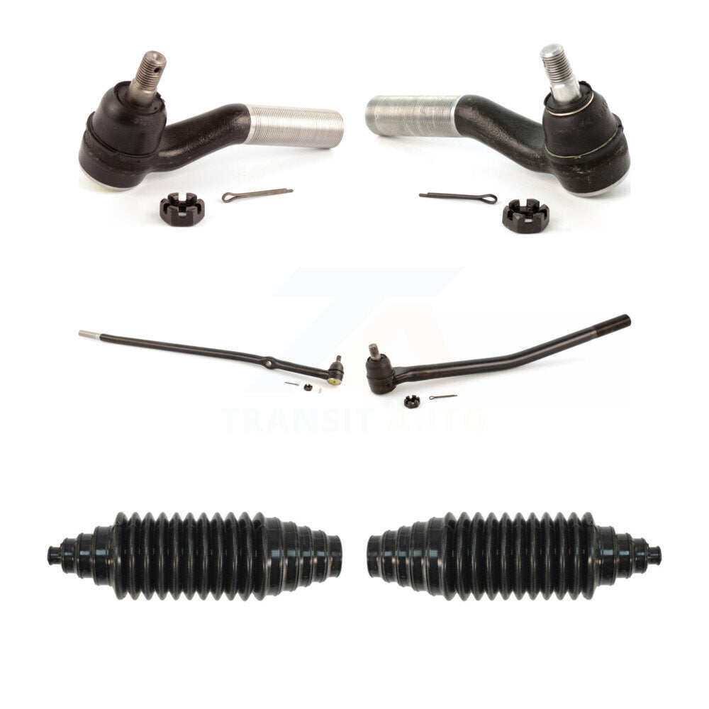 Tie Rod End & Boot Front Kit (6Pc) For Ford E-350 Super Duty E-250 E-450 E-150