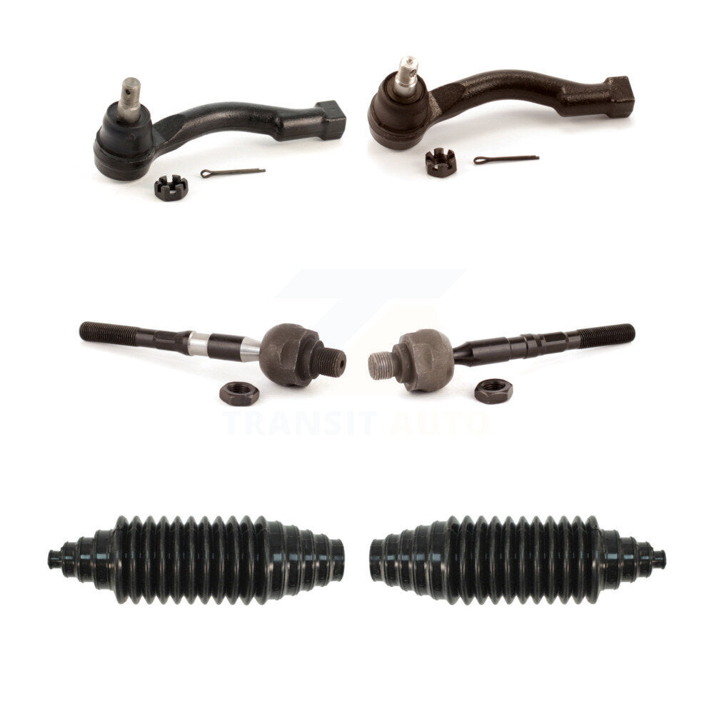 Steering Tie Rod End & Boot Front Kit (6Pc) For 2003-2009 Kia Sorento