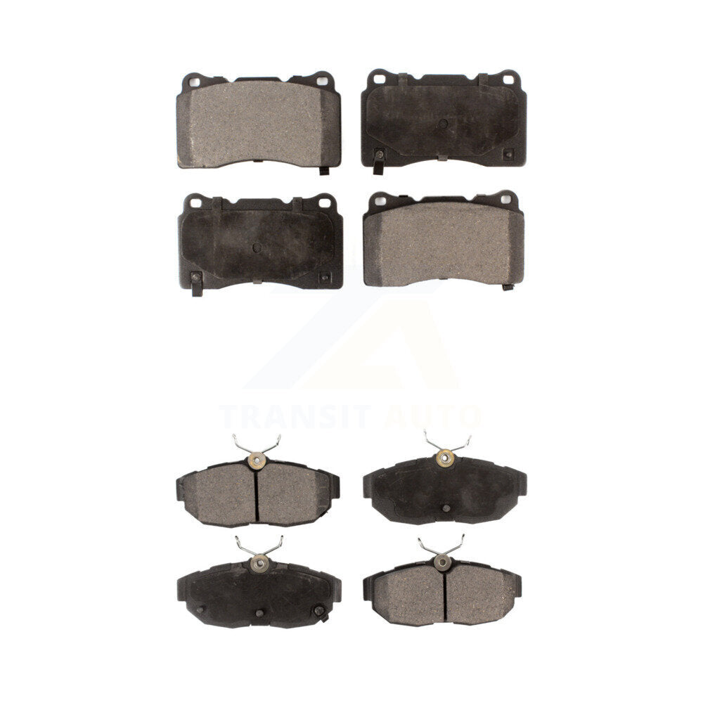 Ceramic Brake Pads Front Rear Kit For Ford Mustang