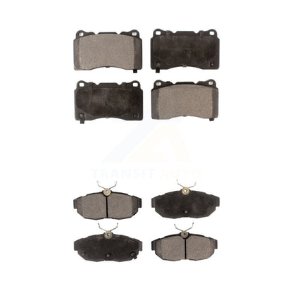 Ceramic Brake Pads Front Rear Kit For Ford Mustang