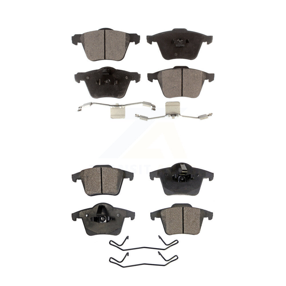 Ceramic Brake Pads Front Rear Kit For Volvo XC90 With 336mm Diameter Rotor