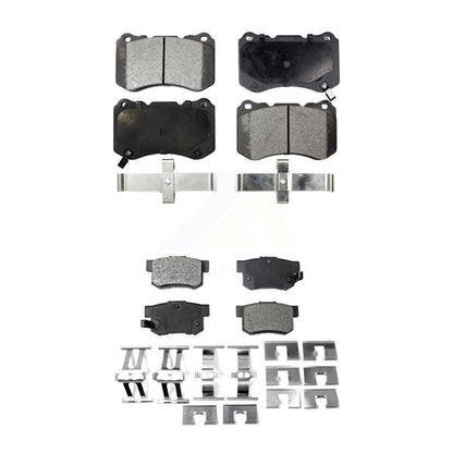 Ceramic Brake Pads Front Rear Kit For Acura TL
