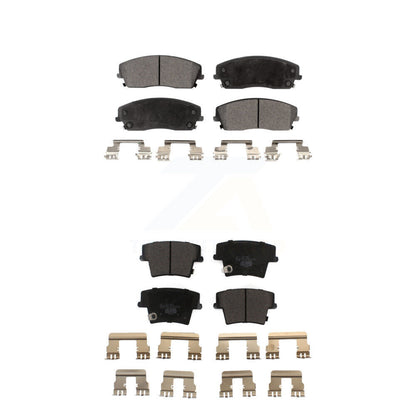 Ceramic Brake Pads Front Rear Kit For Dodge Charger Chrysler 300 Challenger