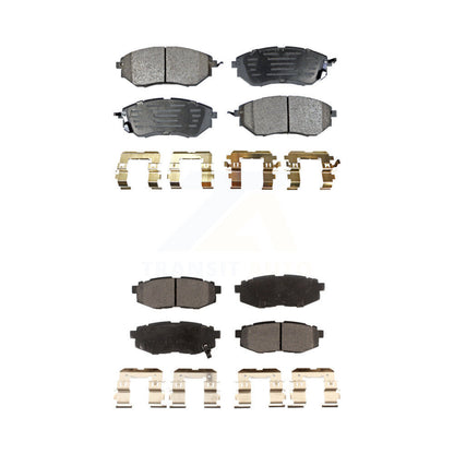 Ceramic Brake Pads Front Rear Kit For Subaru Forester Outback Legacy Tribeca B9