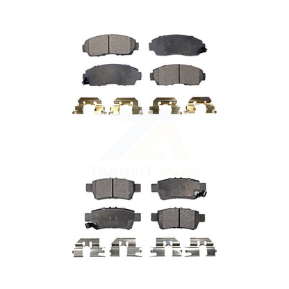 Ceramic Brake Pads Front Rear Kit For 2005-2010 Honda Odyssey