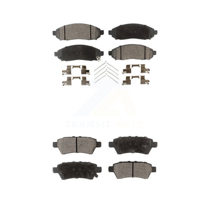 Ceramic Brake Pads Front Rear Kit For Nissan Pathfinder Xterra