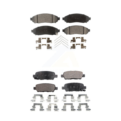 Ceramic Brake Pads Front Rear Kit For Nissan LEAF