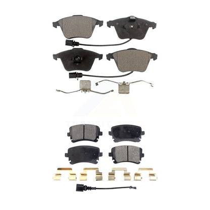 Ceramic Brake Pads Front Rear Kit For Audi A6 Quattro S4