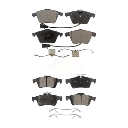 Ceramic Brake Pads Front Rear Kit For Saab 9-3 9-3X