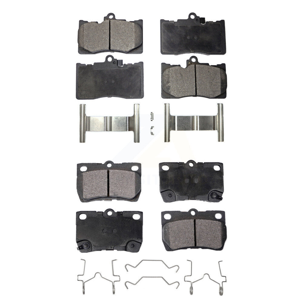 Ceramic Brake Pads Front Rear Kit For Lexus IS350 GS350 GS450h GS430 GS460