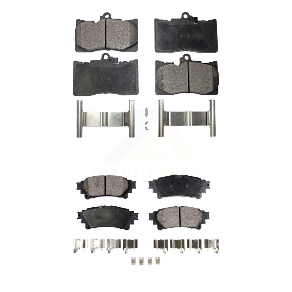 Ceramic Brake Pads Front Rear Kit For Lexus IS300 IS350 GS350 RC350 RC300 IS200t