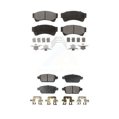 Ceramic Brake Pads Front Rear Kit For Ford Fusion Mazda 6 Lincoln MKZ Zephyr