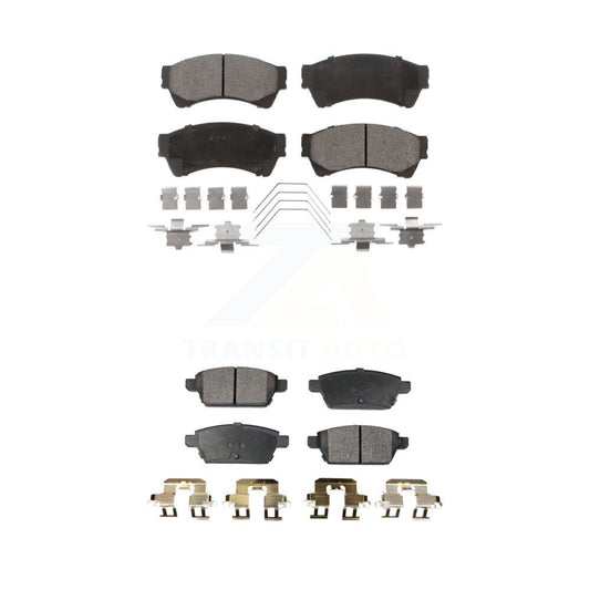 Ceramic Brake Pads Front Rear Kit For Ford Fusion Mazda 6 Lincoln MKZ Zephyr