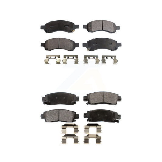 Ceramic Brake Pad Front Rear Kit For GMC Acadia Buick Enclave Chevrolet Traverse
