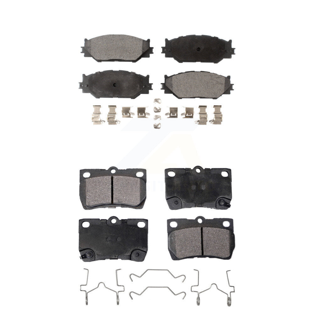 Ceramic Brake Pads Front Rear Kit For Lexus IS250