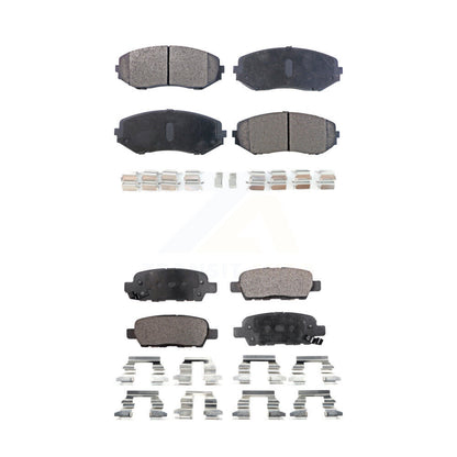 Ceramic Brake Pads Front Rear Kit For 2007-2013 Suzuki Grand Vitara