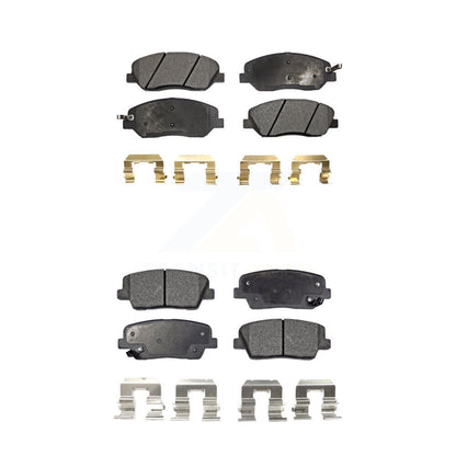 Ceramic Brake Pads Front Rear Kit For Kia Sedona Hyundai Entourage Genesis