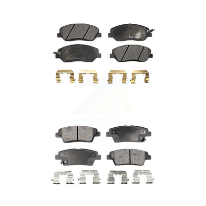 Ceramic Brake Pads Front Rear Kit For Hyundai Genesis 3.8L