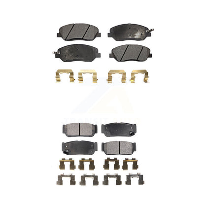 Ceramic Brake Pads Front Rear Kit For Hyundai Entourage Kia Sedona To 04/27/06