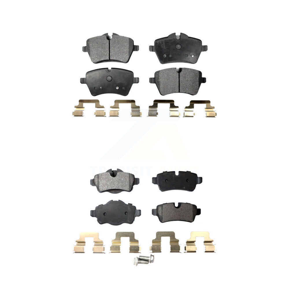 Ceramic Brake Pad Front Rear Kit For Mini Cooper With 294mm Diameter Rotor