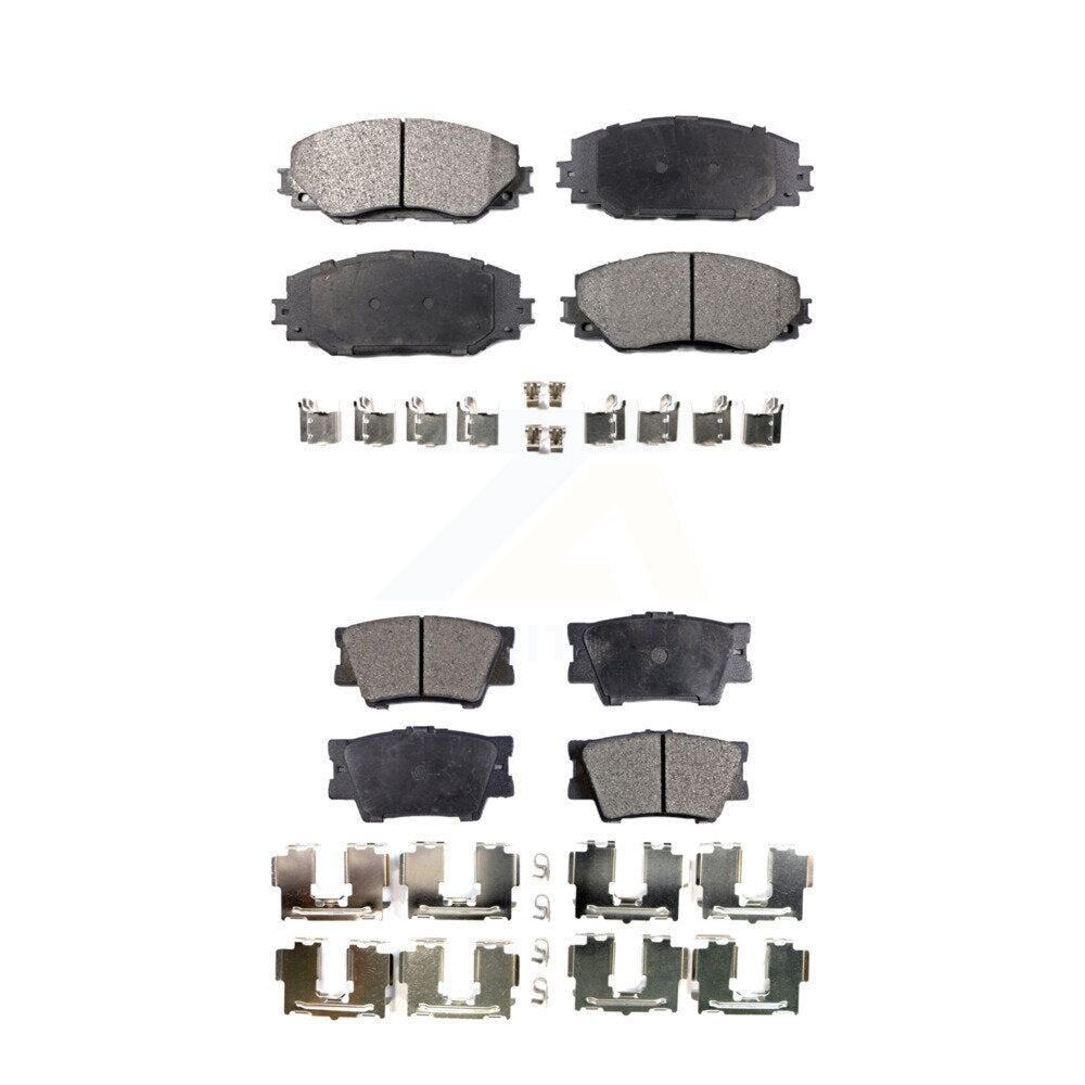 Ceramic Brake Pads Front Rear Kit For Toyota RAV4 Lexus HS250h