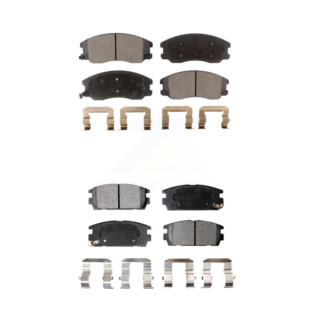 Ceramic Brake Pads Front Rear Kit For Chevrolet Equinox Pontiac Torrent Saturn