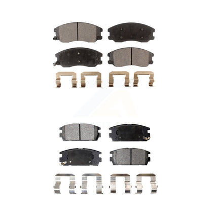 Ceramic Brake Pads Front Rear Kit For Chevrolet Equinox Pontiac Torrent Saturn