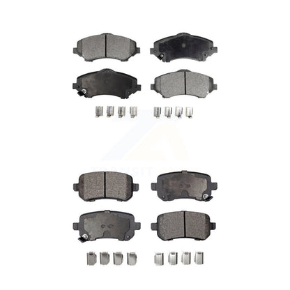 Ceramic Brake Pad Front Rear Kit For Dodge Grand Caravan Journey Chrysler Town &
