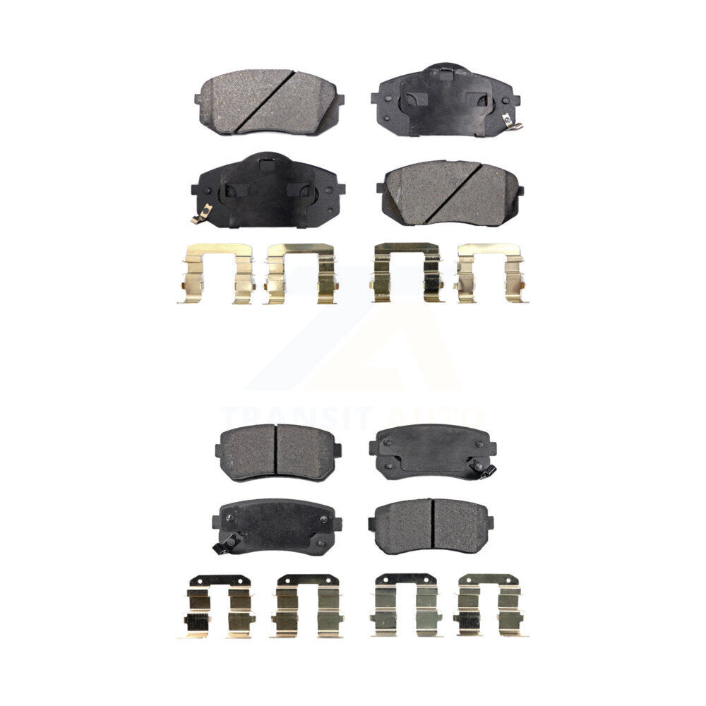 Ceramic Brake Pads Front Rear Kit For Hyundai Tucson Kia Sportage Cadenza