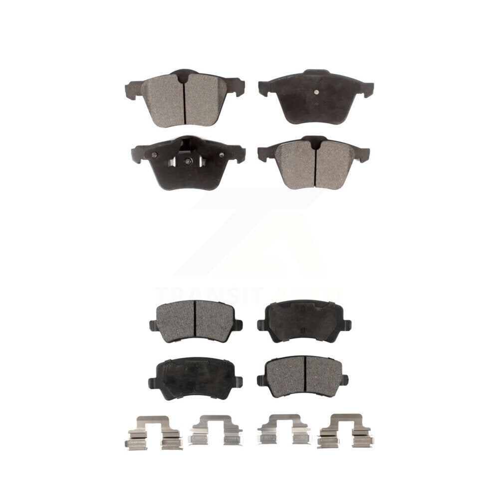 Ceramic Brake Pads Front Rear Kit For Volvo XC70 S60 V60 S80 Cross Country V70