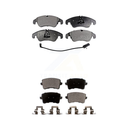 Ceramic Brake Pads Front Rear Kit For Audi Q5 A4 Quattro A5 S4 S5 allroad