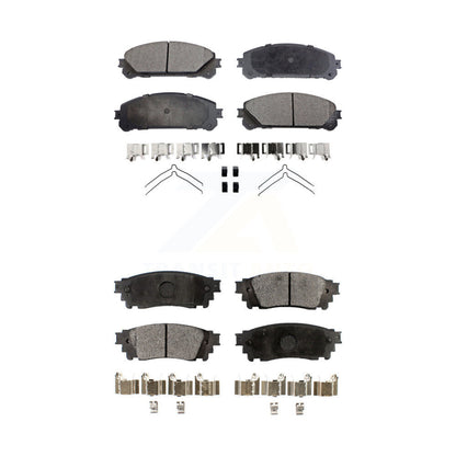 Ceramic Brake Pads Front Rear Kit For Lexus Toyota Camry NX300 NX200t NX300h