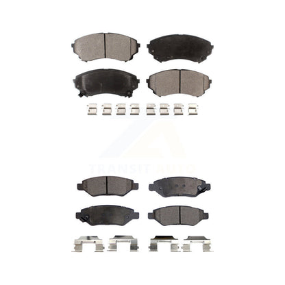 Ceramic Brake Pads Front Rear Kit For Cadillac CTS With Heavy Duty Brakes