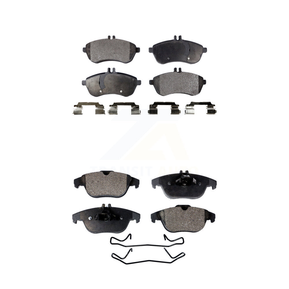 Ceramic Brake Pads Front Rear Kit For Mercedes-Benz C300 C250 C230