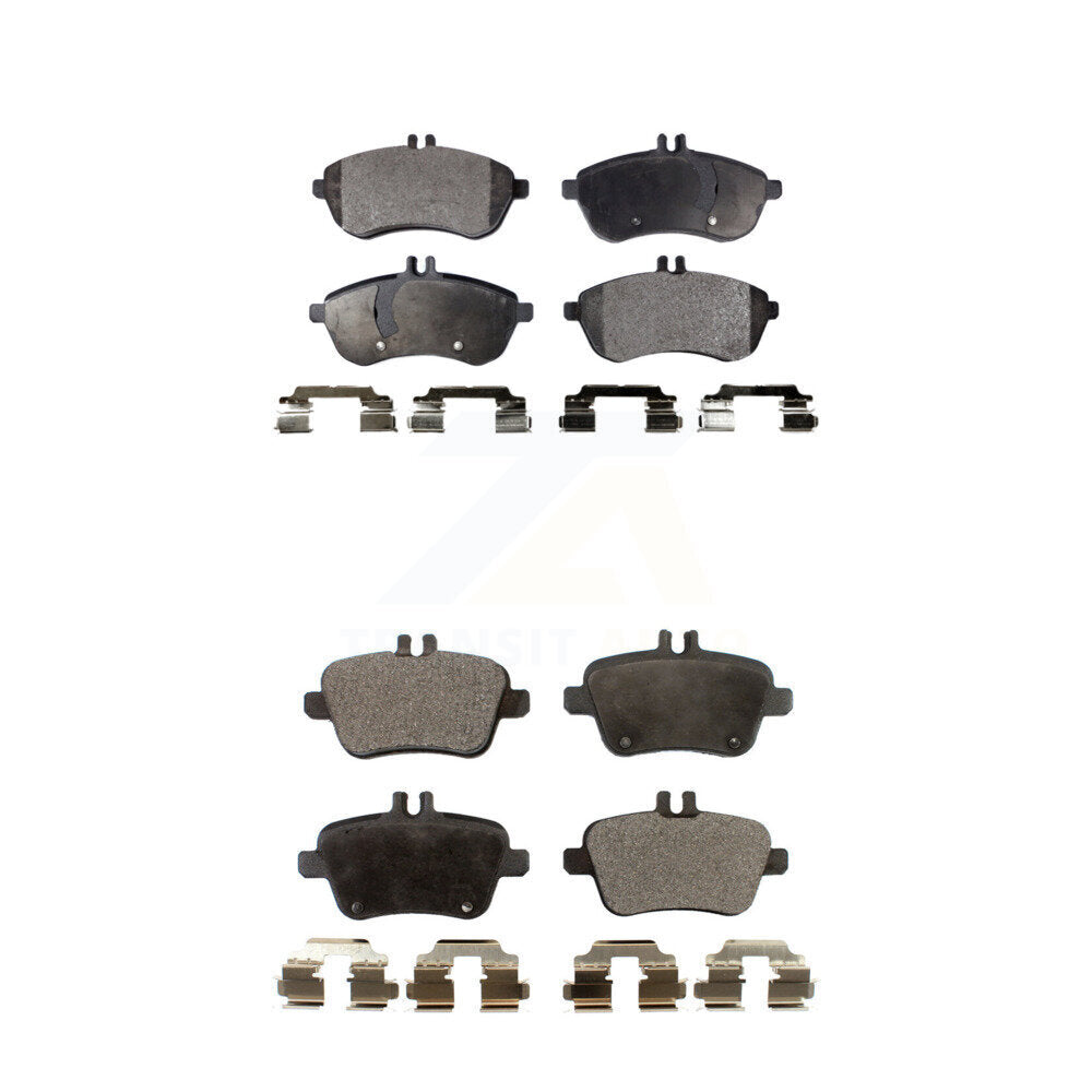 Ceramic Brake Pads Front Rear Kit For Mercedes-Benz SLK250 Without Sport Package