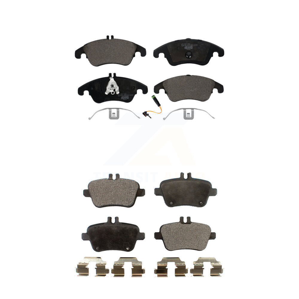 Ceramic Brake Pads Front Rear Kit For Mercedes-Benz SLK350 SLC300 SLK250 SLK300