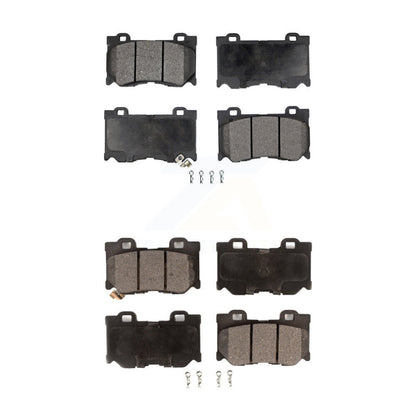 Ceramic Brake Pads Front Rear Kit For INFINITI G37 FX50