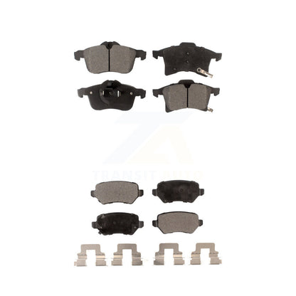 Ceramic Brake Pads Front Rear Kit For 2008-2009 Saturn Astra