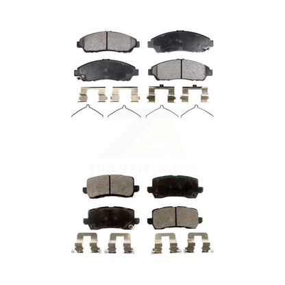 Ceramic Brake Pads Front Rear Kit For 2014-2020 Acura RLX Sport Hybrid SH-AWD