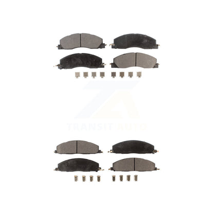 Ceramic Brake Pads Front Rear Kit For Ram 3500 2500 1500 Dodge
