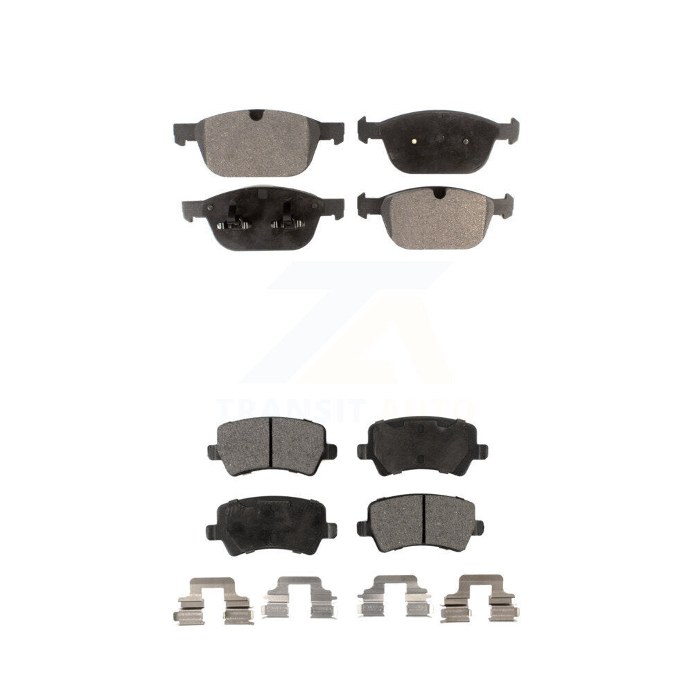 Ceramic Brake Pads Front Rear Kit For Volvo XC60