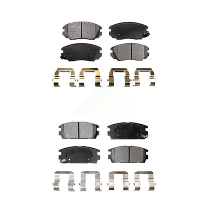 Ceramic Brake Pads Front Rear Kit For Chevrolet Equinox GMC Terrain