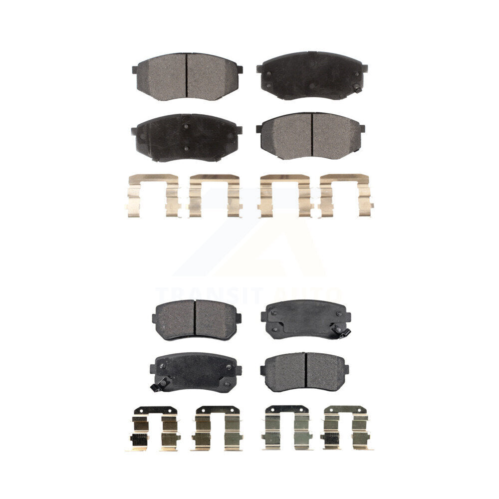 Ceramic Brake Pads Front Rear Kit For Hyundai Tucson Kia Sportage FWD