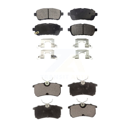 Ceramic Brake Pads Front Rear Kit For Ford Fiesta