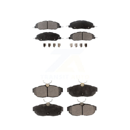 Ceramic Brake Pads Front Rear Kit For Ford Mustang