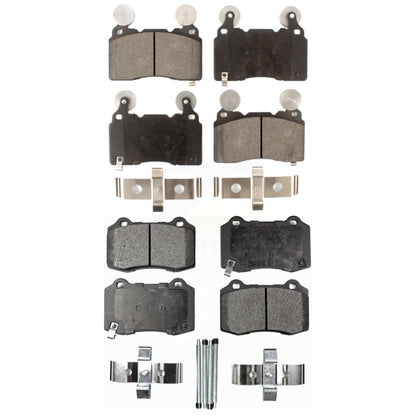 Ceramic Brake Pads Front Rear Kit For Chevrolet Camaro SS