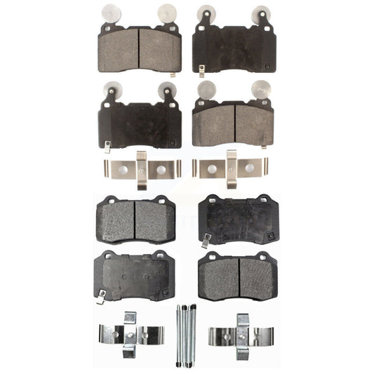 Ceramic Brake Pads Front Rear Kit For Chevrolet Camaro SS