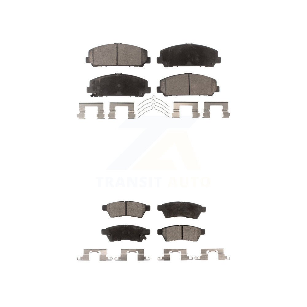 Ceramic Brake Pads Front Rear Kit For Suzuki Equator